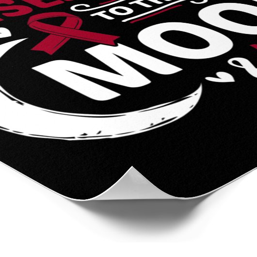 Ik hou van iemand met sikkelcelziekte sikkelcel poster (Hoek)