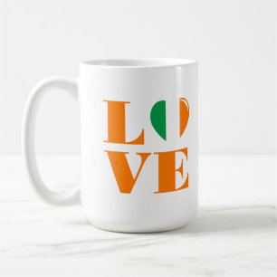 Ik hou van Ierland Koffiemok