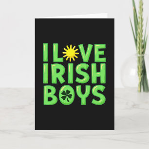 Ik Hou Van Ierse Jongens Funkaart Kaart