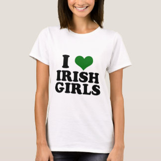 Ik hou van Ierse meisjes T-shirt