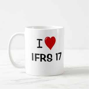 Ik hou van IFRS 17 Verzekeringscontracten Life Quo Koffiemok