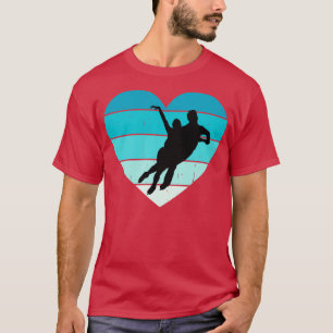 Ik hou van ijsdansen wintersport schaatsen t-shirt
