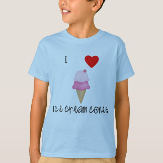 Ik hou van ijsjes t-shirt