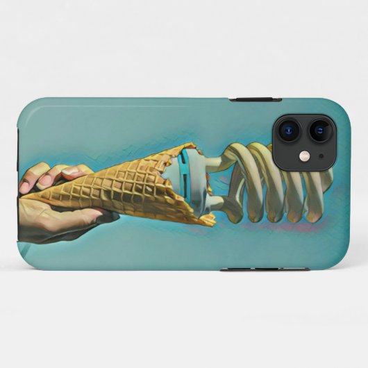 Ik hou van ijswerk Case-Mate iPhone case (Achterkant (horizontaal))