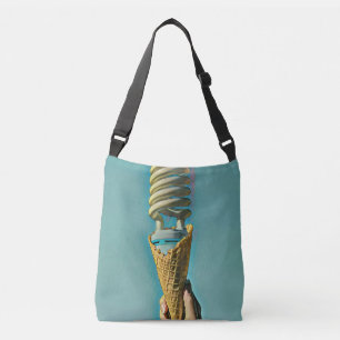Ik hou van ijswerk crossbody tas