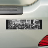 Ik hou van Ike Dwight D. Eisenhower-campagne Bumpersticker (Op auto)