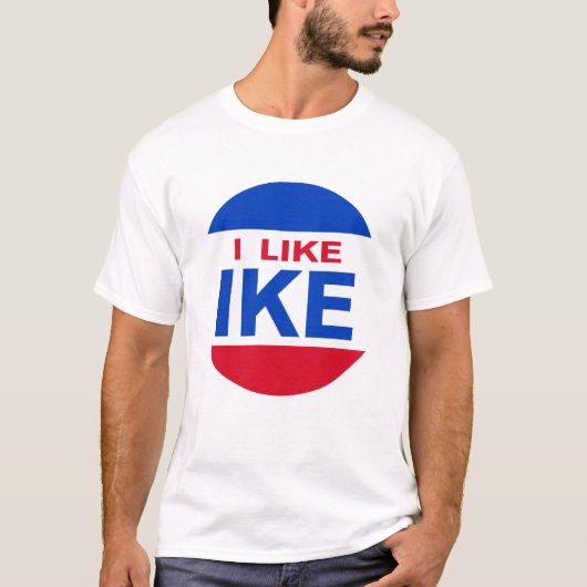 Ik hou van Ike T-Shirt (Voorkant)