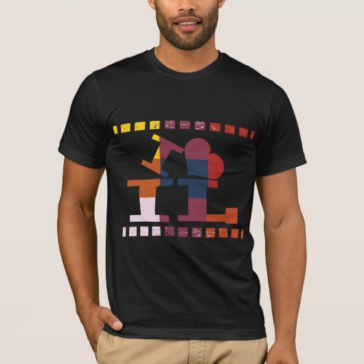 Ik hou van Illinois T-shirt (Voorkant)