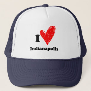 Ik hou van Indianapolis Trucker Pet