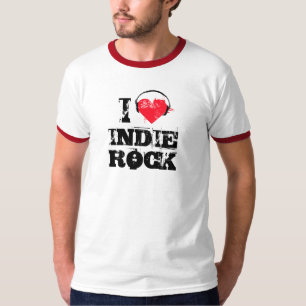 Ik hou van indie rock t-shirt