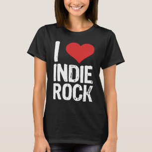 Ik hou van indierock t-shirt