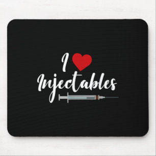 Ik hou van injectables Lip Fillers Esthetische Ver Muismat
