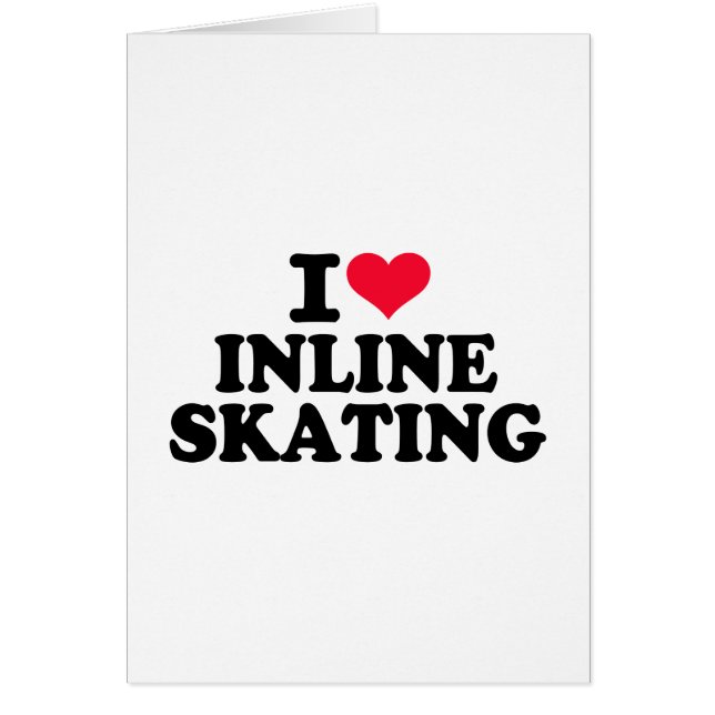 Ik hou van Inline Skating (Voorkant)