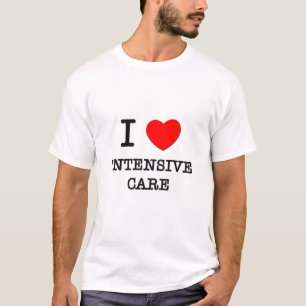 Ik hou van intensieve zorg t-shirt