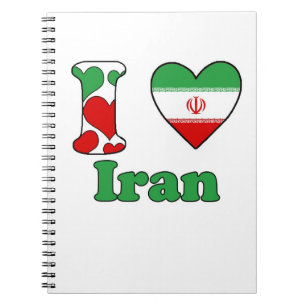 Ik hou van Iran Notitieboek