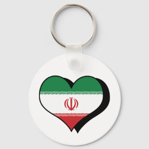 Ik hou van Iran Sleutelhanger