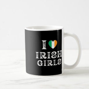 Ik hou van Irish Girls Heart Irish Girls Funny St. Koffiemok