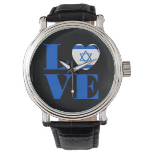 Ik hou van Israël Horloge
