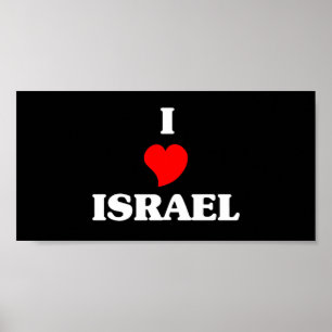Ik hou van Israël Poster