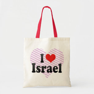 Ik hou van Israël Tote Bag