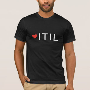 Ik hou van IT en ITIL T-shirt