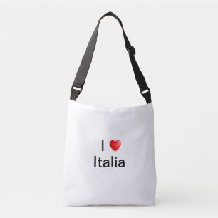 Ik hou van italia crossbody tas