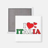 Ik hou van Italiaanse magneet (Voorkant / Achterkant)
