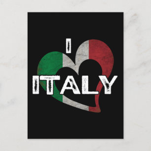 IK HOU VAN ITALIË BRIEFKAART