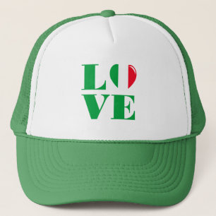 Ik hou van Italië Trucker Pet