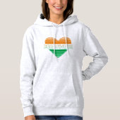 Ik hou van Ivoorkust, Ivoorkust hart Hoodie (Voorkant)