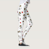 Ik hou van Jack Russell Terrier Leggings (Rechts)