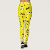 Ik hou van Jack Russell Terrier Leggings (Achterkant)