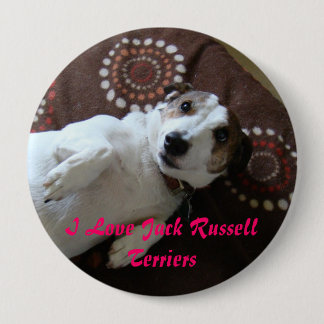 Ik hou van Jack Russell Terriers Button
