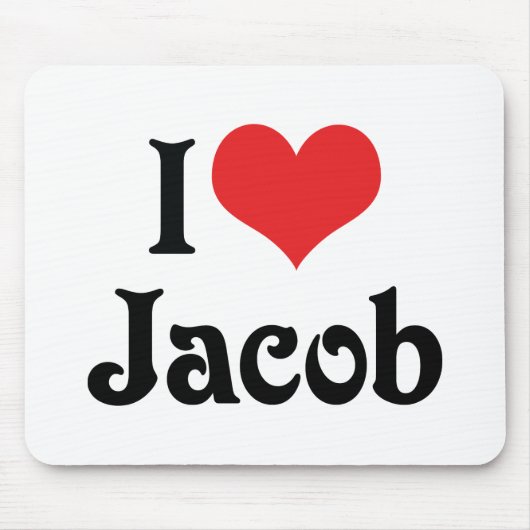 Ik hou van Jacob Muismat (Voorkant)