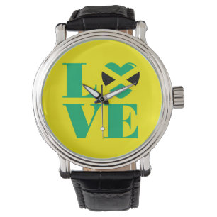 Ik hou van Jamaica Horloge