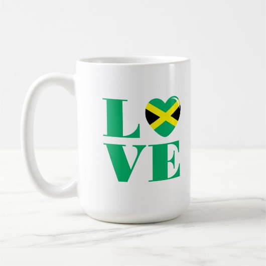 Ik hou van Jamaica Koffiemok (Links)
