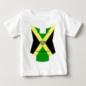 Ik hou van Jamaica nationale vlag kleuren patroon (Voorkant)