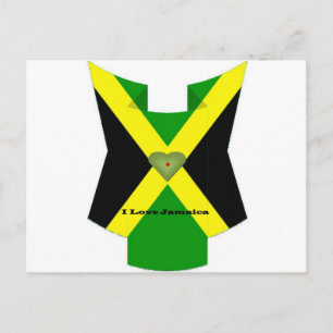 Ik hou van Jamaica om een leuke dag en een betere  Briefkaart