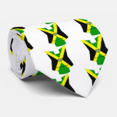 Ik hou van Jamaica om een leuke dag en een betere Stropdas (Opgerold)
