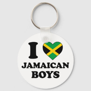 Ik hou van Jamaicaanse jongens Sleutelhanger
