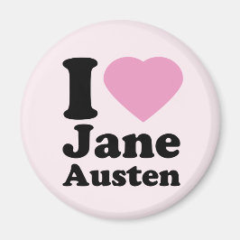Ik hou van Jane Austen Magnet Magneet