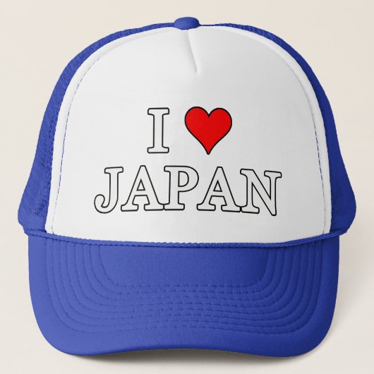Ik hou van Japan Trucker Pet (Voorkant)