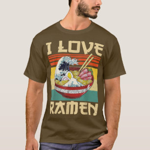 Ik hou van Japanners die Kawaii Anime Gifts Girl T-shirt
