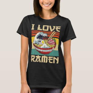 Ik hou van Japanners die Kawaii Anime Gifts Girl T-shirt