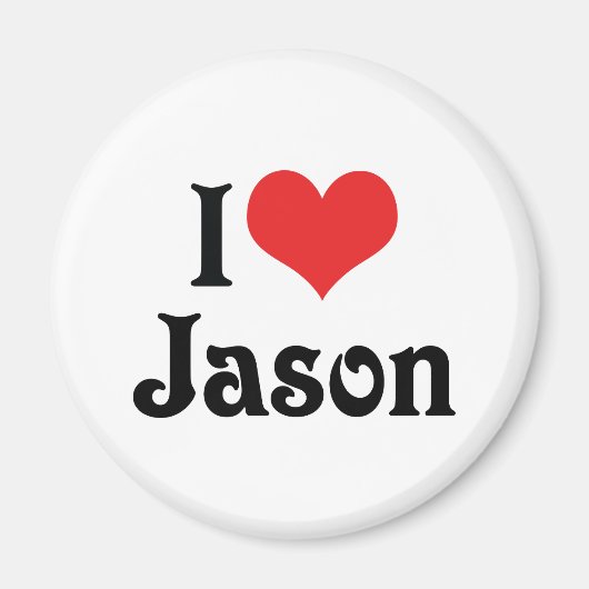 Ik hou van Jason Magneet (Voorkant)