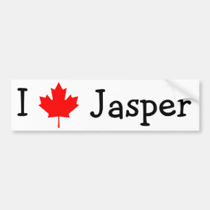 Ik hou van Jasper Bumpersticker