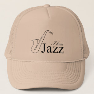 Ik hou van jazz trucker pet
