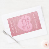 "Ik hou van je" aangepaste stickers (Envelop)