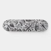 Ik hou van je Abstracte kunstontwerp Skateboard (Horizontaal)