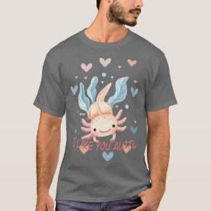Ik hou van je alotl t-shirt